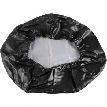 Protector de rueda automotriz negro 15‑17, hecho de PVC