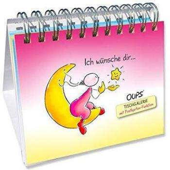 Oups Postkarten-Tischgalerie Ich wünsche dir . . . 52 Postkarten