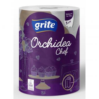 Grit Reinigungs­Papiertücher Grite Orchid 3‑Schicht, 1 Stück – Hausgebrauch