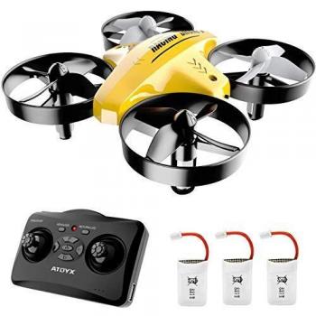 ATOYX Drone Enfant d'intérieur Quadcopter Mini Drones Télécommandé AT-66C
