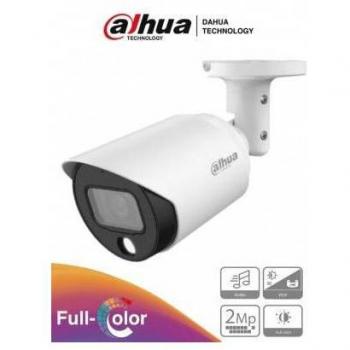 Cámara IP Metalica Dahua HAC-HFW1239T-A-LED