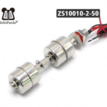 Double Ball Liquid Level Sensor Float Switch M10 100mm Stainless Steel NC