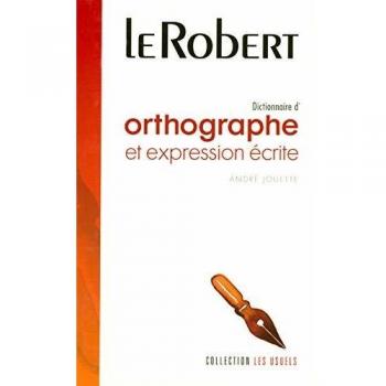 Dictionnaire D'orthographe Et D'expression Ecrite (Usuels