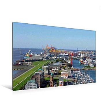 Hochwertige Leinwand aus Textil: Atlantic Hotel Sail City – 120 × 80 cm