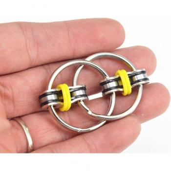 Fidget Vent Key Ring Spinner for Adults