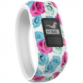 Garmin Vivofit Jr. Motivator Activity Tracker, Real Flower