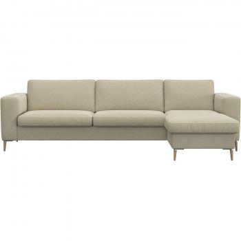 FLEXLUX Fiore Ecksofa mit Alu