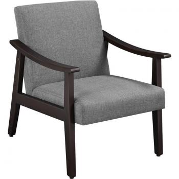 Poltrona Elegante Yaheetech per Sala Grigia