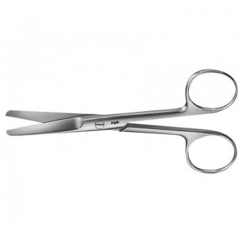 Chirurgenschere, gerade, stumpf, 14,5 cm