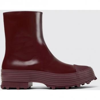 Stivaletti Traktori Camper in pelle spazzolata Bordeaux 40