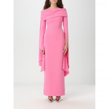 Solace London Abito Donna Rosa Taglia 14