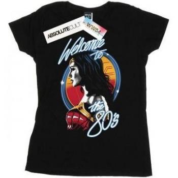 DC Comics Maglietta in cotone Wonder Woman 84 Welcome To The 80s per donna