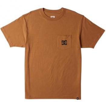Maglia a Maniche Brevi Con Tasca A Stella Arancione M