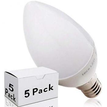 Pack de 5 Bombillas LED E14 5W 410Lm 6000K