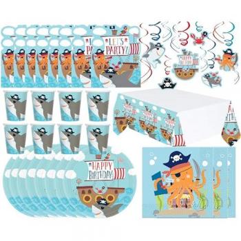 Ahoi, Happy Birthday Party-Set (65-teilig)