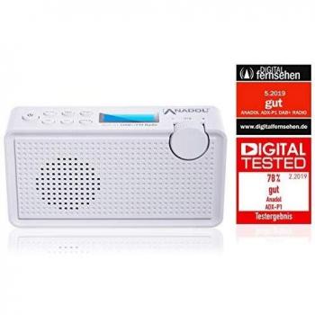 Anadol ADX‑P1: Tragbares Kofferradio – DAB+, FM, LCD‑Display