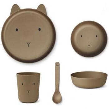 Set Vaisselle Enfant Liewood Brody – Lapin à l’Avoine