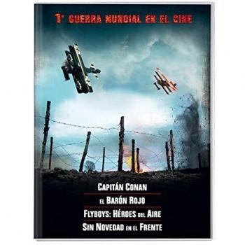 Cinéma de la Première Guerre mondiale: Capitaine Conan+ Flyboys + Von Richthofen and Brown+ Hallmark Hall of Fame: All Quiet on the Western Front (1979) / Cine Primera Guerra Mundial (DVD)