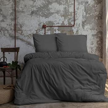 Komfortec Mikrofaser Bettwäsche 220 x 240 cm, superweich und knitterfrei