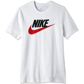 Nike M NSW Tee Icon Futura, Blanc