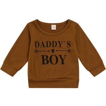 Sudadera Primavera Letras para Bebés