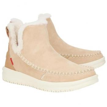 Women's Hey Dude Camden Tan Suede Boot (Size 7M)