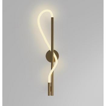 Aplique de Pared LED Tau con Acabado Dorado – Maytoni