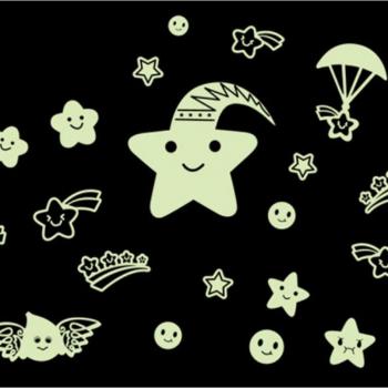 Nighttime Glow Wall Stickers