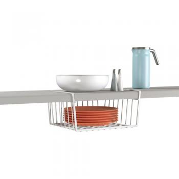 Metaltex Cesta da Appendere su Ripiani 30 x 26 x 14 cm