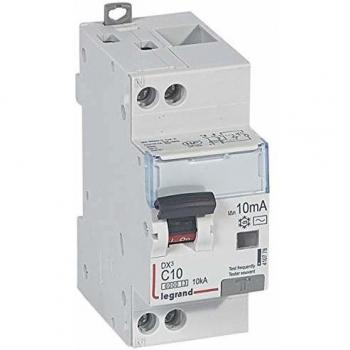 Disjoncteur différentiel monobloc 10A 10mA 10kA Legrand