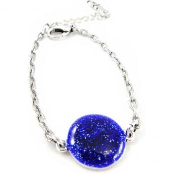 NOA 4787 “Nora” Blu: Bracciale Artigianale