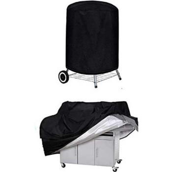 Round Heavy Duty BBQ Grill Cover for Weber