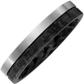 Partner Ring Carbon + Titan (matt) – Bicolor – 60 mm