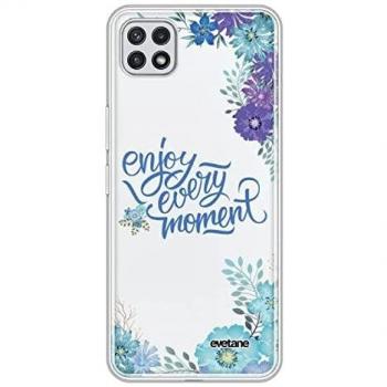 Coque Samsung Galaxy A22 5G Transparente Housse Étui avec Marbre Design Com