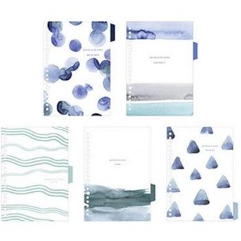 Kit Classeurs A5 A6 Journaux Frais + Séparateur d'Index M0XB