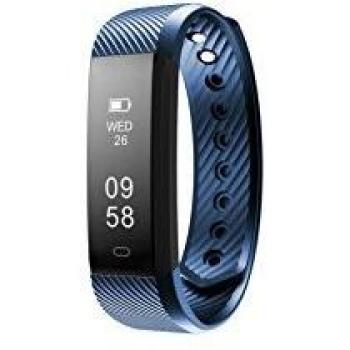 Sunstech Fitlife Pulsera Deportiva, Unisex Adulto, Azul, XL