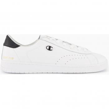 Chaussures basses Champion Court Club en cuir blanc
