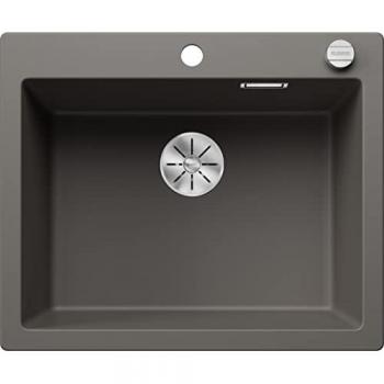 Blanco Spülbecken PLEON 6 (61.5 cm x 51 cm), Silgranit® Vulkangrau