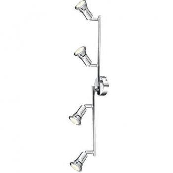 Metall-Scheinwerfer mit chromed Schirm