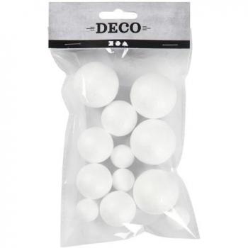 Crea Com Styropor 20-30-40mm 12 stuks wit