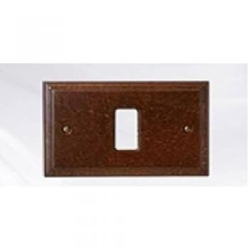 Calibro Magic Placca 1 Posto Noce 2801