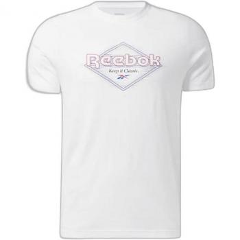 Camiseta Reebok Graphic Series para Hombre en Blanco