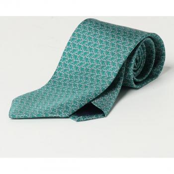 Tie Ferragamo Noir Élégant