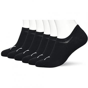 Calcetines CK Men Footie, paquete de 6, sin dibujo, talla única