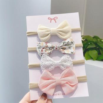 4-Piece Leopard Print Hair Accessories Set for Toddlers