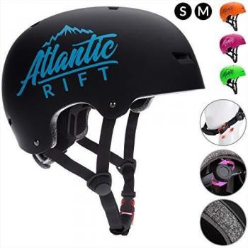 Atlantic Rift Berry Pink Kids Bike and Skateboard Helmet