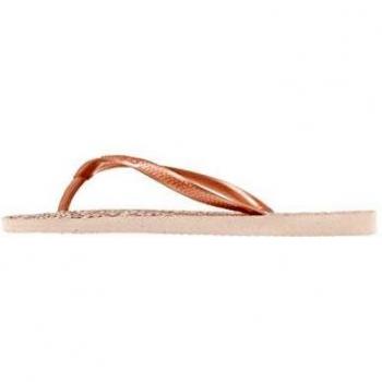 Havaianas Slim Animals Infradito Donna Beige/Rose Gold/Rose Gold