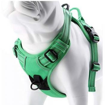 Soft Front MOKCCI Truelove Harness – Reflective No-Pull, Dual Attachment