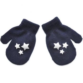 Children's Cozy Star Heart Pattern Mittens