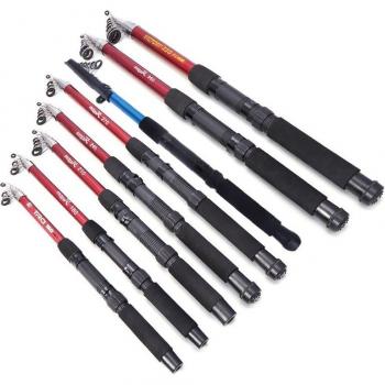 Kompakte Fiberglas-Spinnrute 1,5-4,5 m
